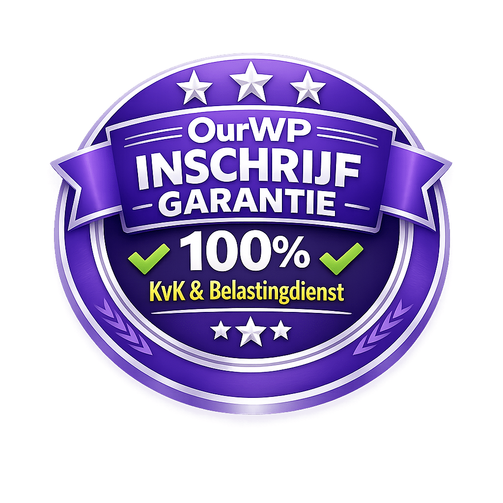 100% inschrijf garantie virtueel kantoor ourwp